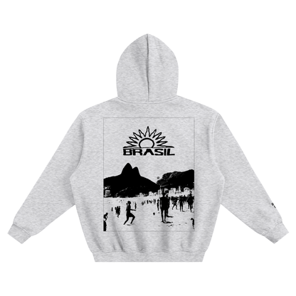 Fleeced Boxy Hoodie